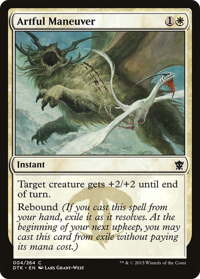Artful Maneuver (4) (Dragons of Tarkir)