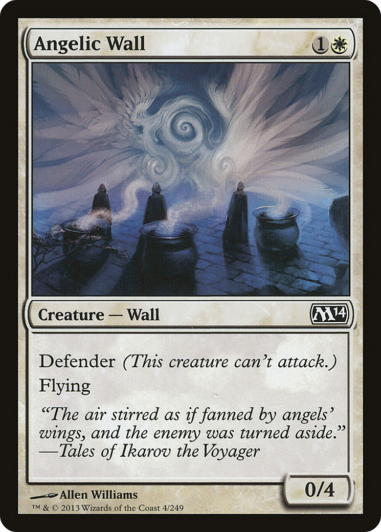 Angelic Wall (4) (Magic 2014 (M14))