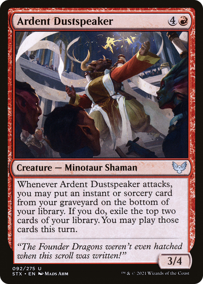 Ardent Dustspeaker (92) (Strixhaven: School of Mages)