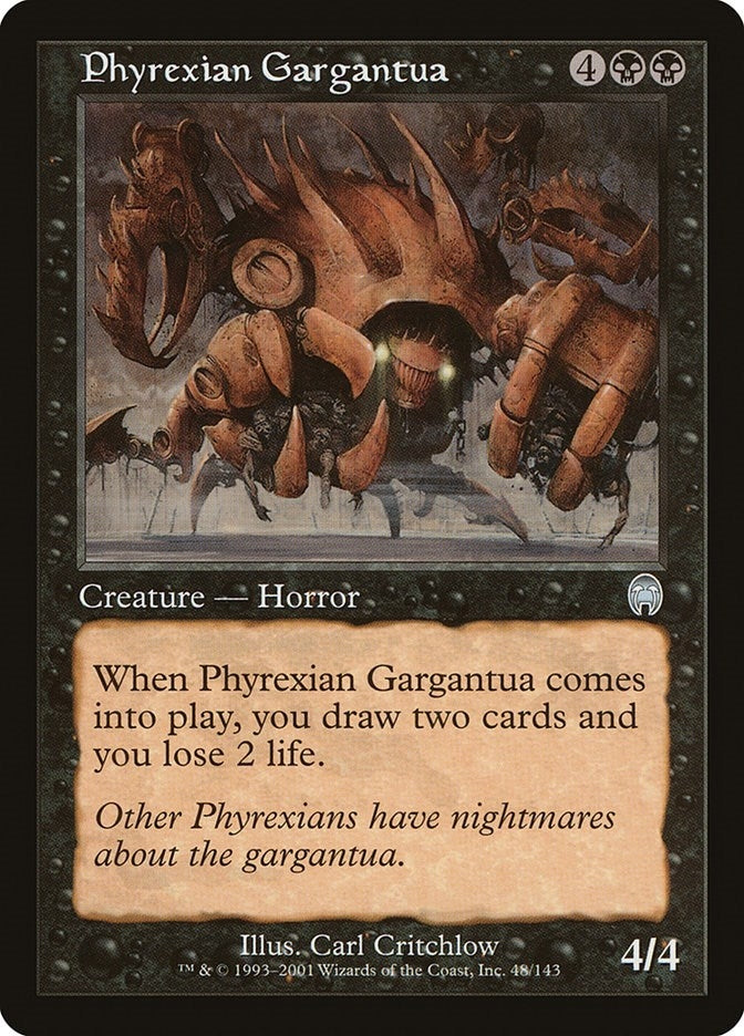 Image for Phyrexian Gargantua (48) [APC]