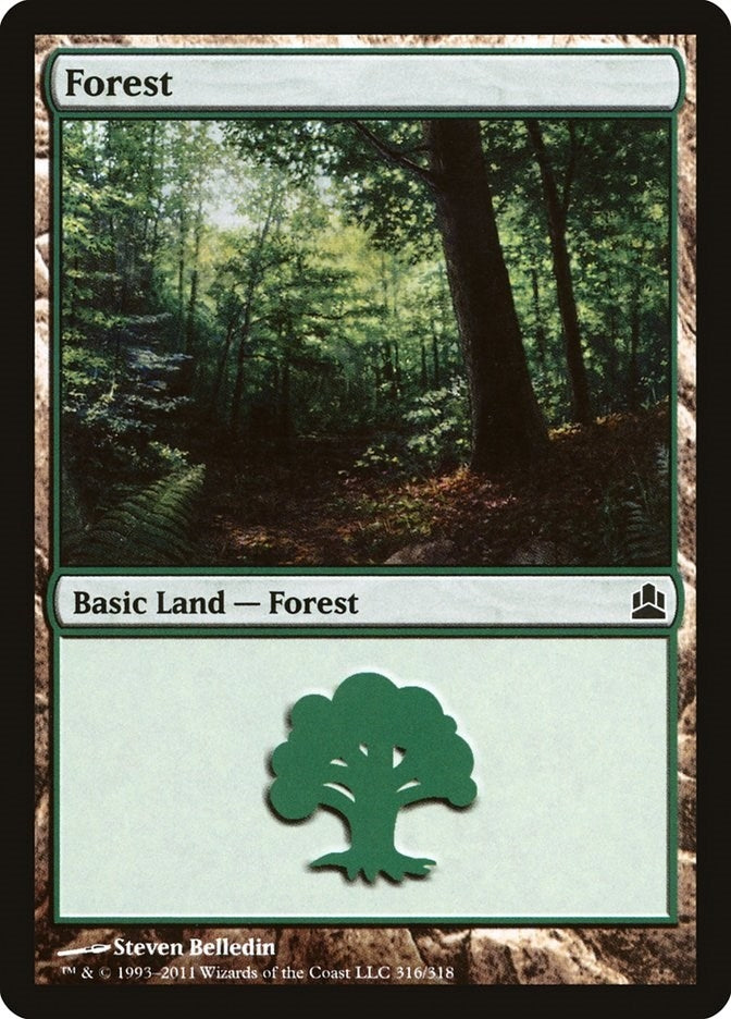 Forest (316) (316) (Commander)