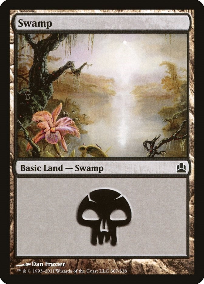 Swamp (307) (307) (Commander)