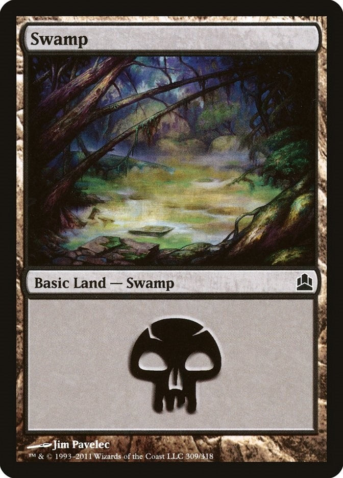 Swamp (309) (309) (Commander)