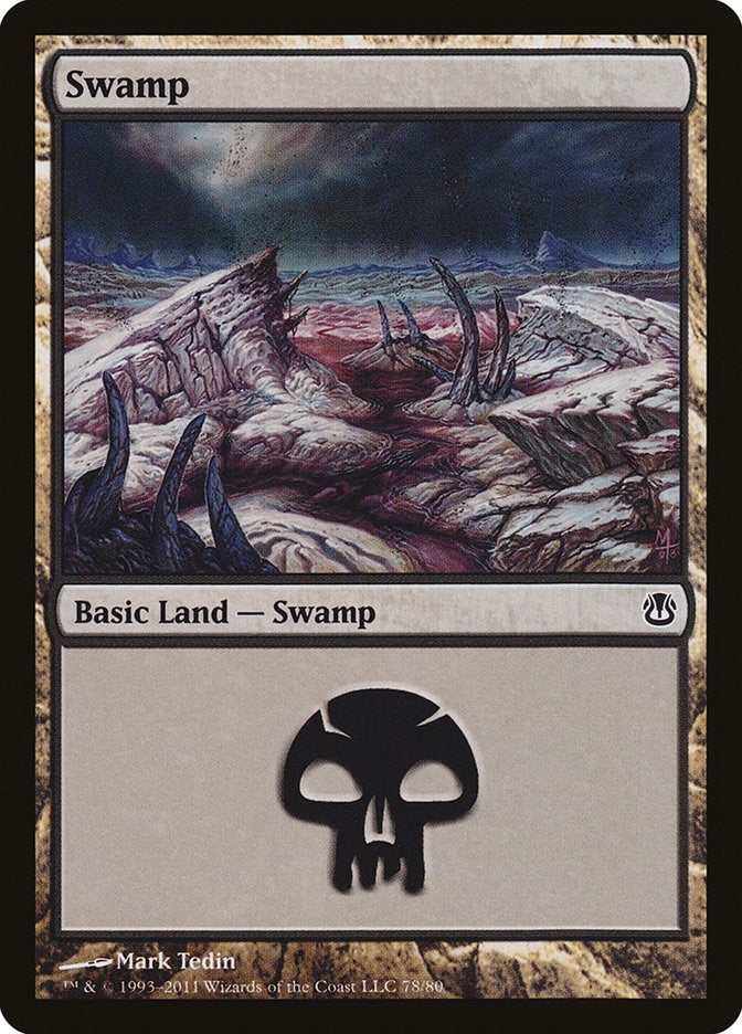 Swamp (78) (78) (Duel Decks: Ajani vs. Nicol Bolas)
