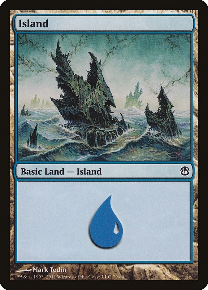 Island (79) (79) (Duel Decks: Ajani vs. Nicol Bolas)