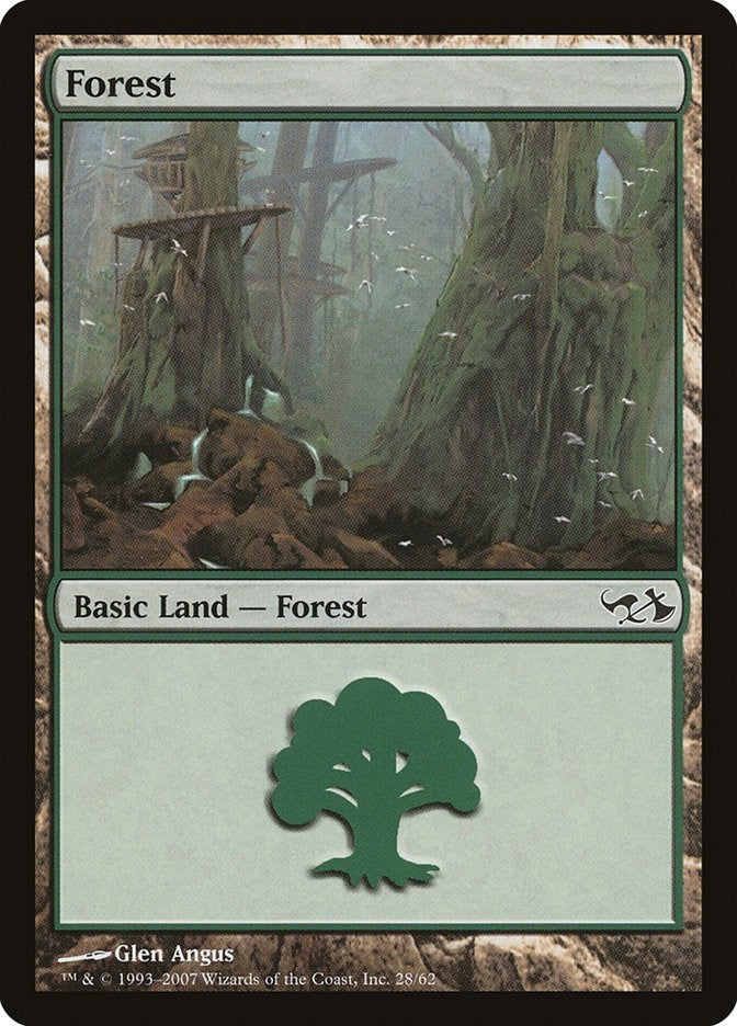 Forest (28) (28) (Duel Decks: Elves vs. Goblins)