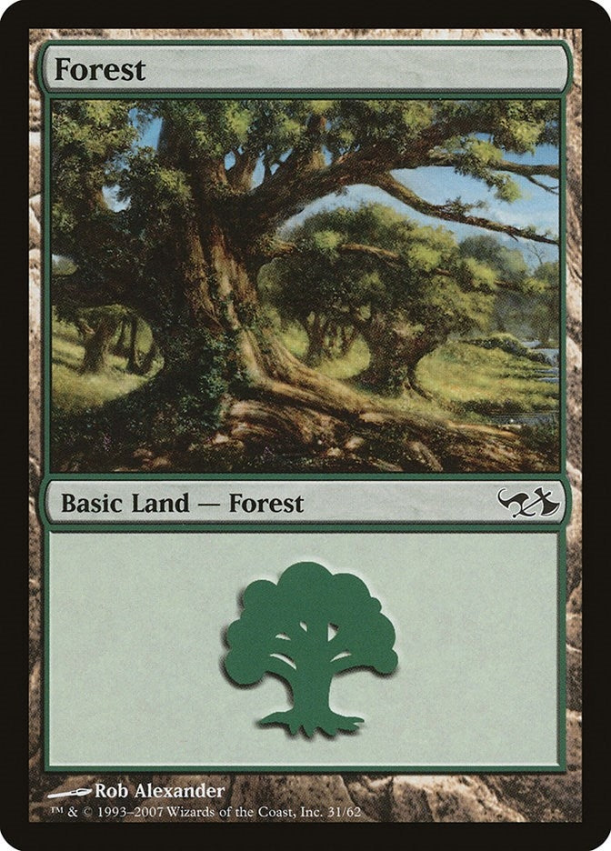 Forest (31) (31) (Duel Decks: Elves vs. Goblins)