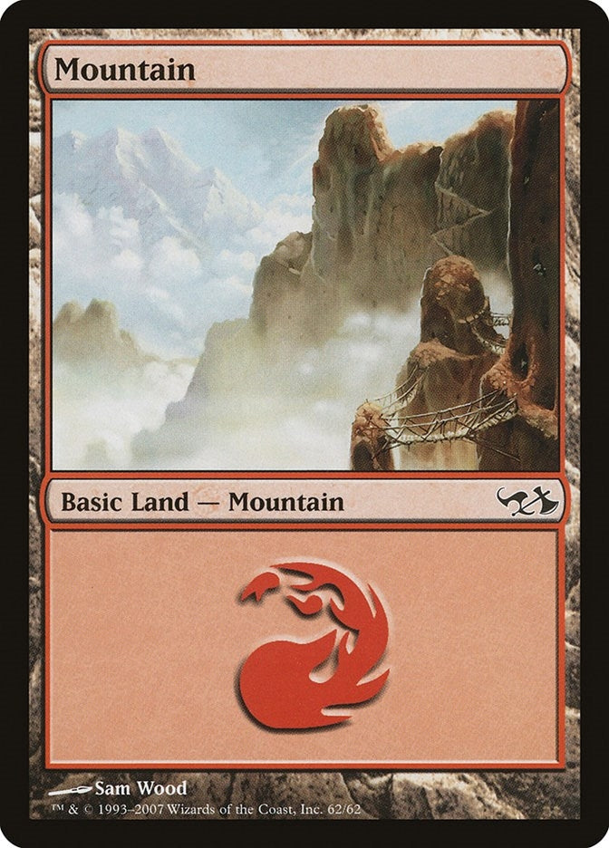 Mountain (62) (62) (Duel Decks: Elves vs. Goblins)