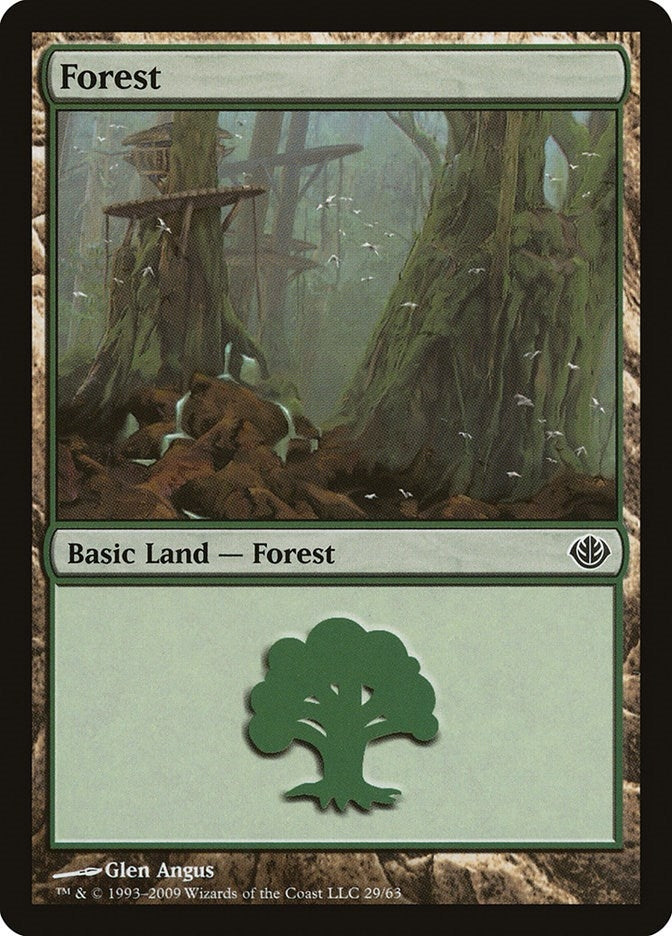 Forest (29) (29) (Duel Decks: Garruk vs. Liliana)