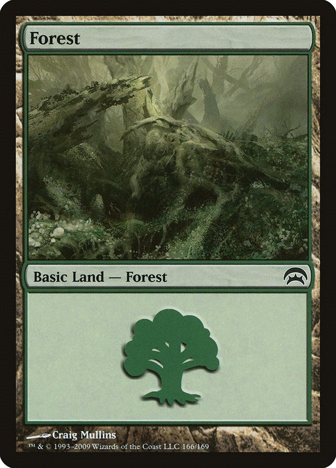 Forest (166) (166) (Planechase)