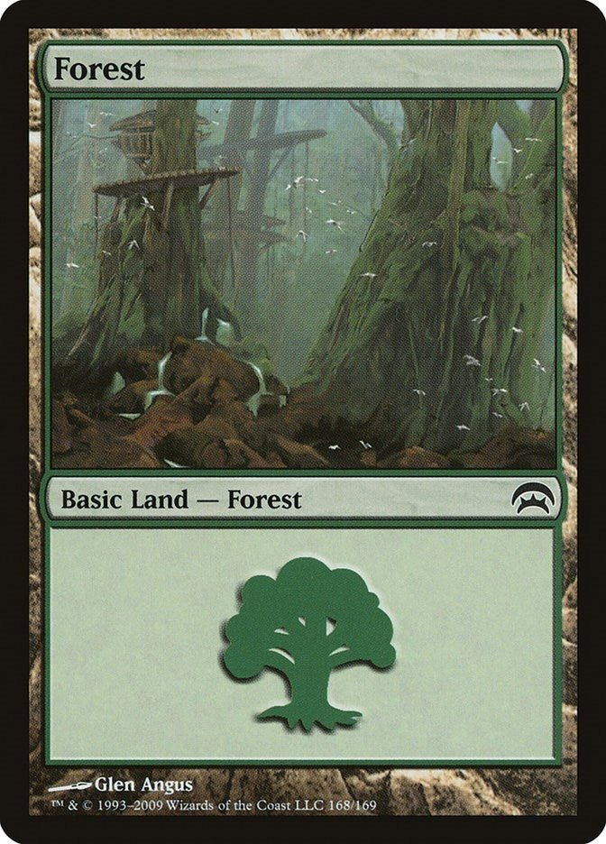Forest (168) (168) (Planechase)