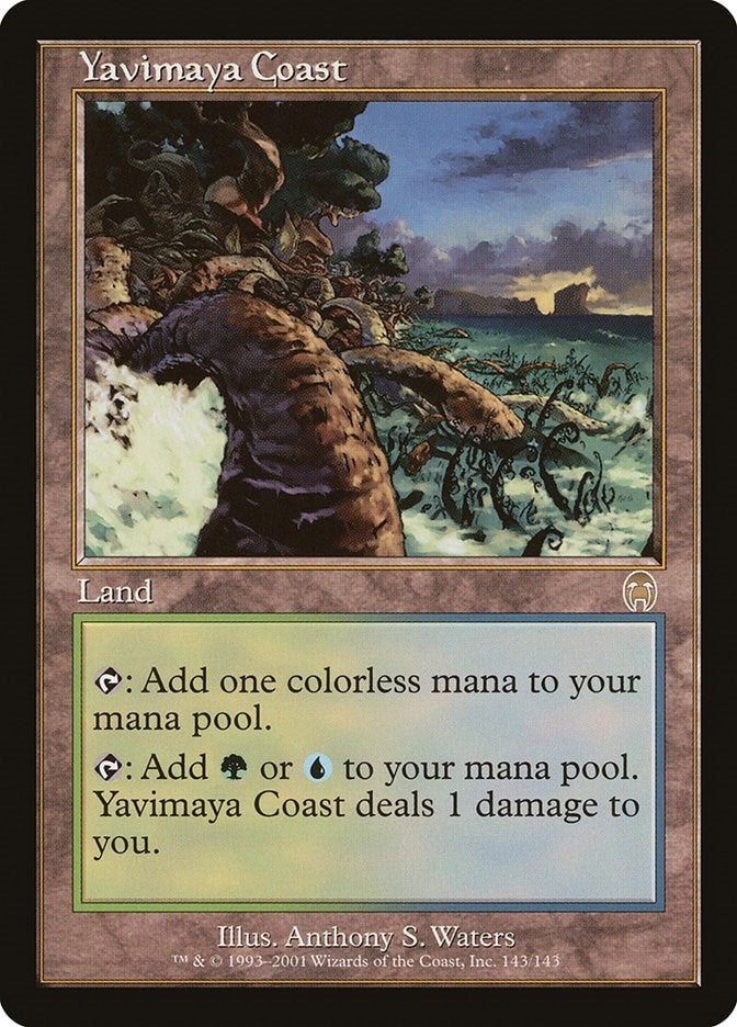 Image for Yavimaya Coast (143) [APC]