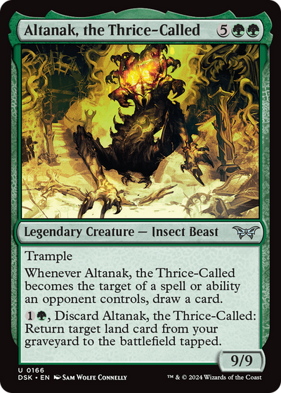 Altanak, the Thrice-Called (166) (Duskmourn: House of Horror)