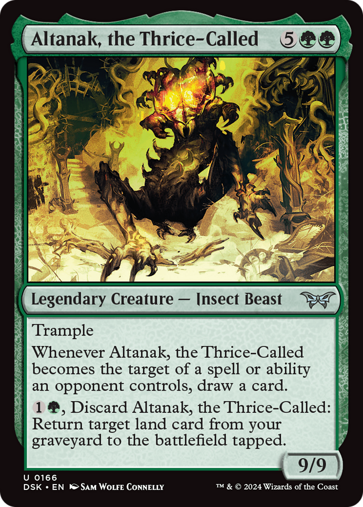 Altanak, the Thrice-Called (166) (Duskmourn: House of Horror)