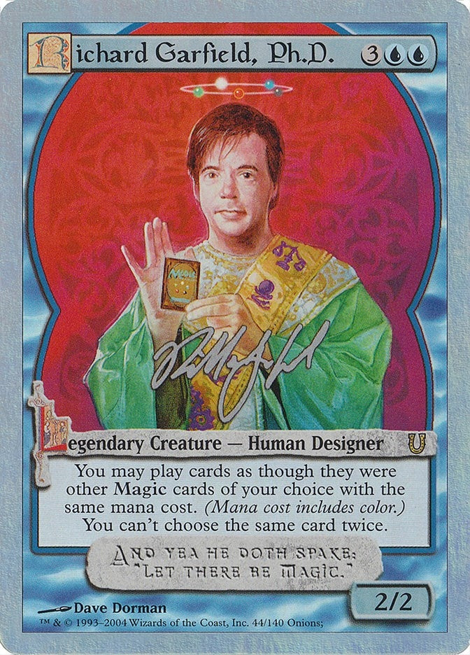 Richard Garfield, Ph.D. (Alternate Foil) (44) (Unhinged)