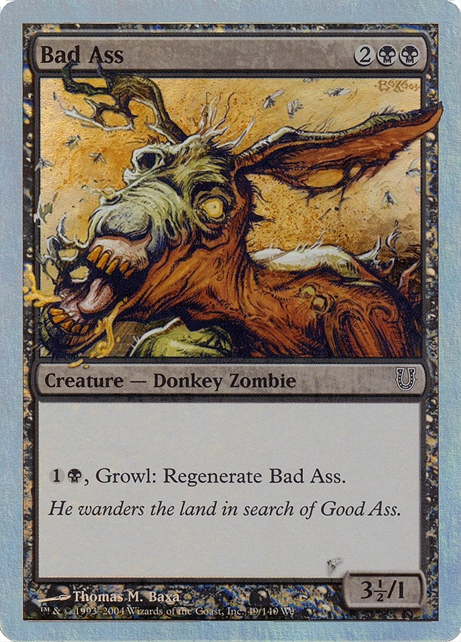 Bad Ass (Alternate Foil) (49) (Unhinged)