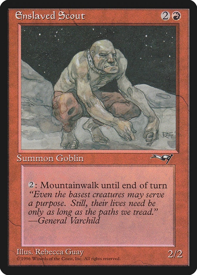 Enslaved Scout (105) (Alliances)