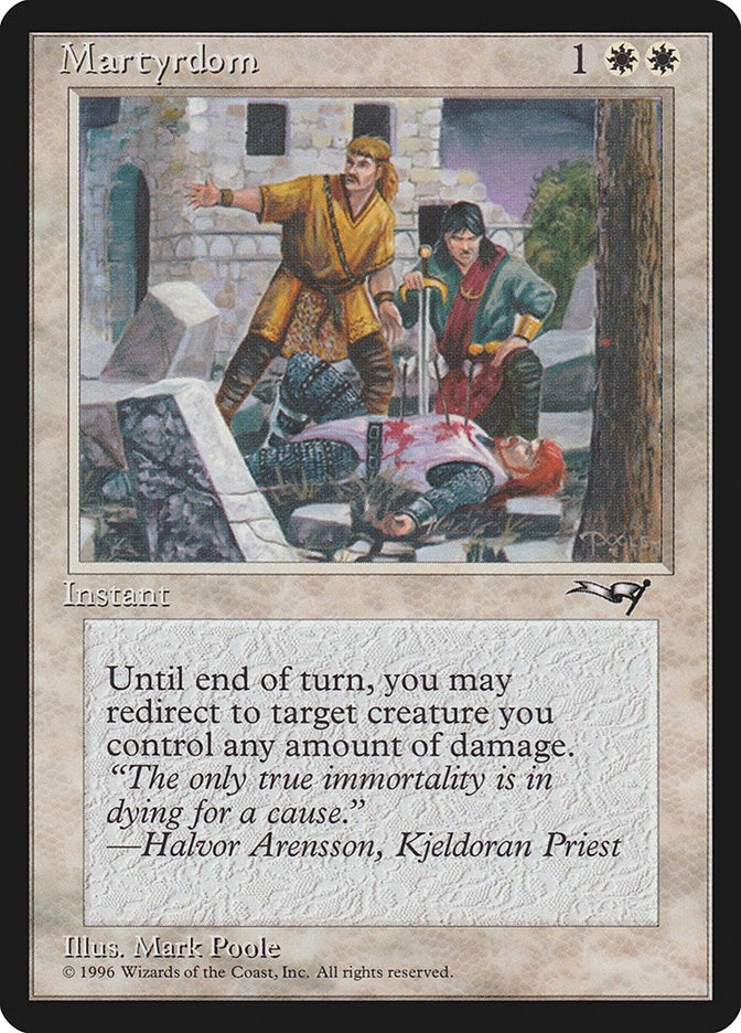 Martyrdom (Wounded on Ground) (139) (Alliances)
