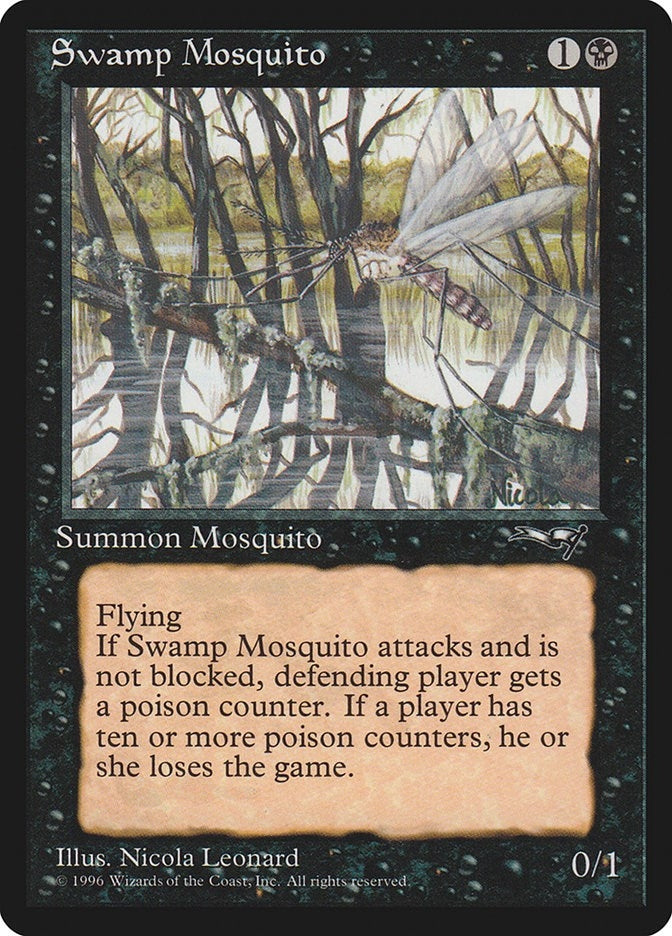 Image for Swamp Mosquito (Fallen Tree) (31) (Alliances) - Magic: The Gathering