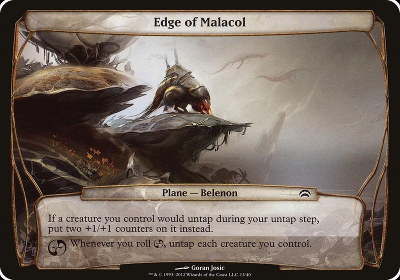 Edge of Malacol (Planechase 2012) (13) (Oversize Cards)