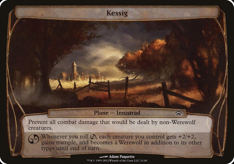 Kessig (Planechase 2012) (21) (Oversize Cards)