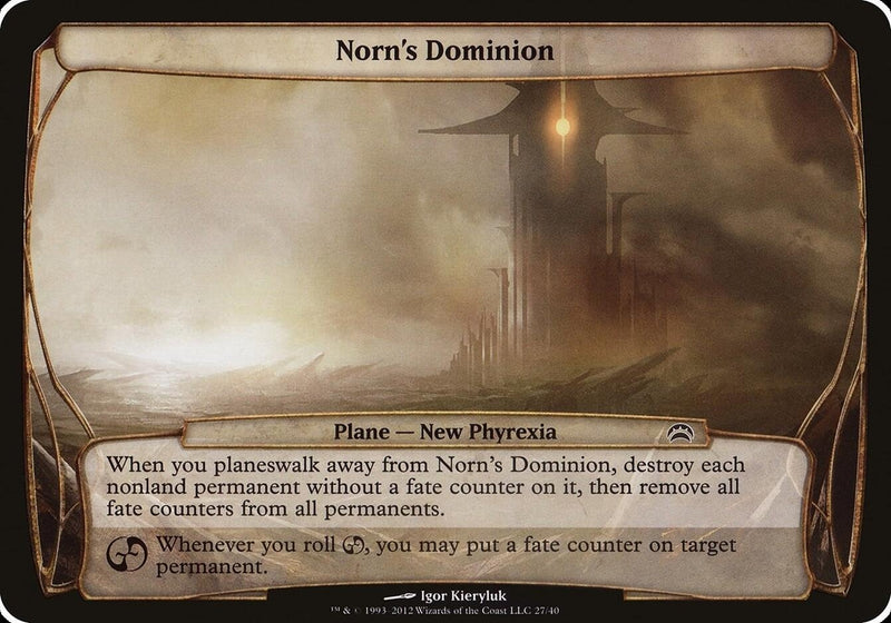 Norn's Dominion (Planechase 2012) (27) (Oversize Cards)