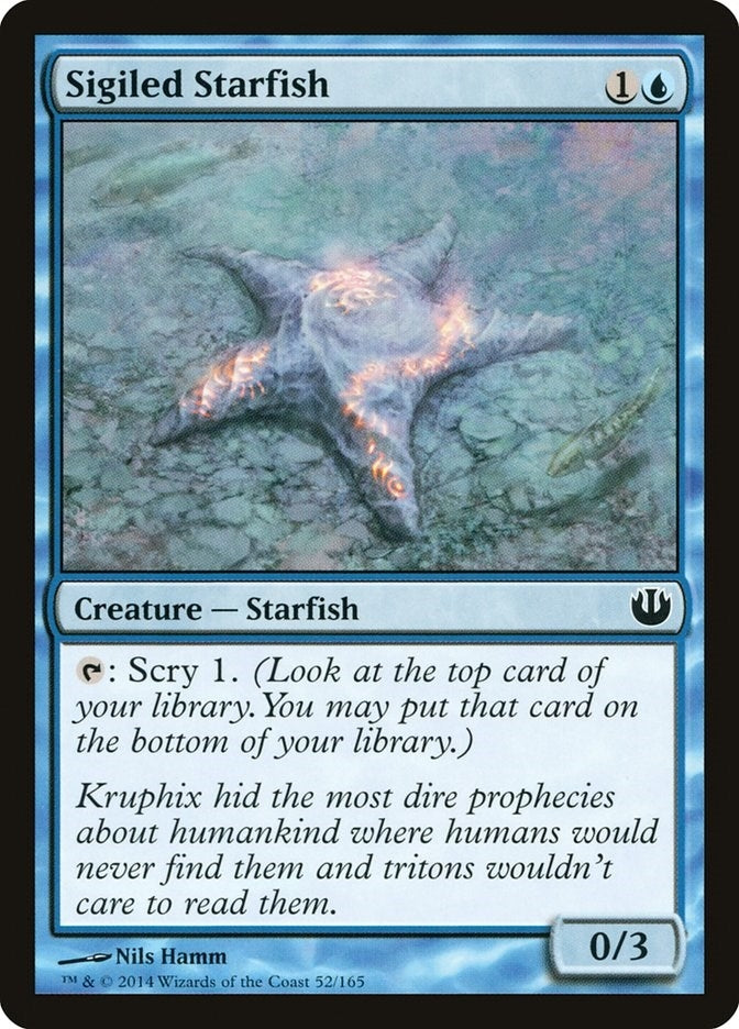 Sigiled Starfish (52) (Journey Into Nyx)