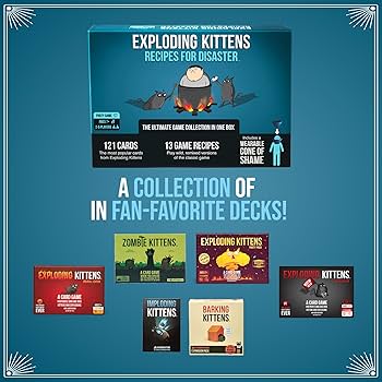 Exploding Kittens Recipes for Disaster