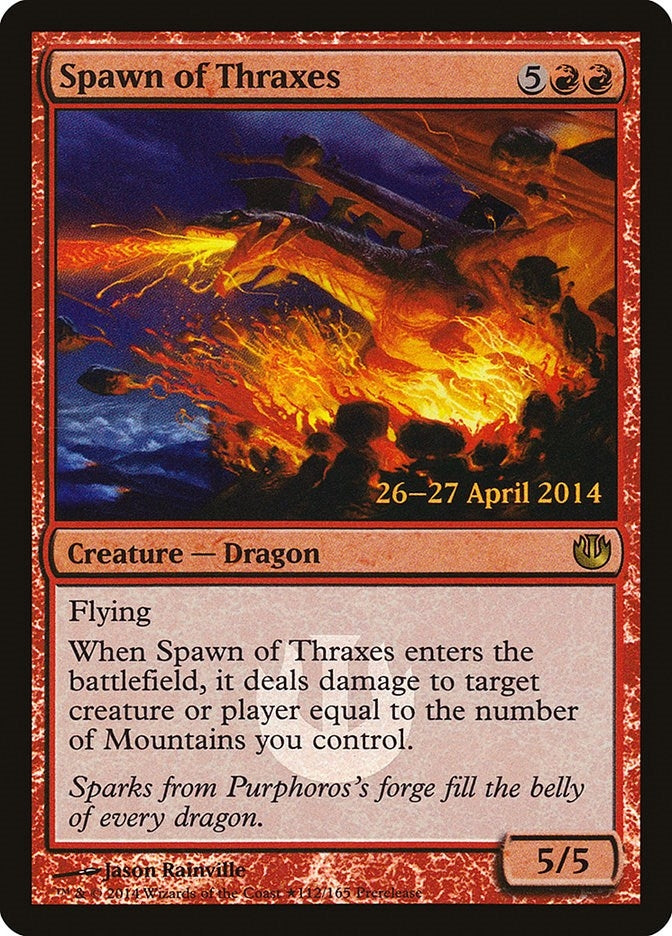 Spawn of Thraxes (112) (Prerelease Cards)