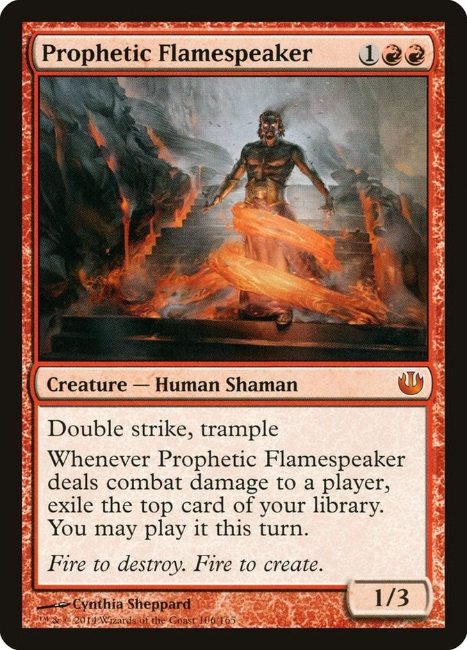 Prophetic Flamespeaker (106) (Journey Into Nyx)