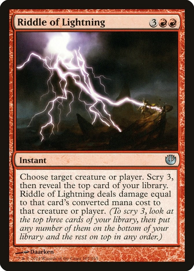 Riddle of Lightning (107) (Journey Into Nyx)