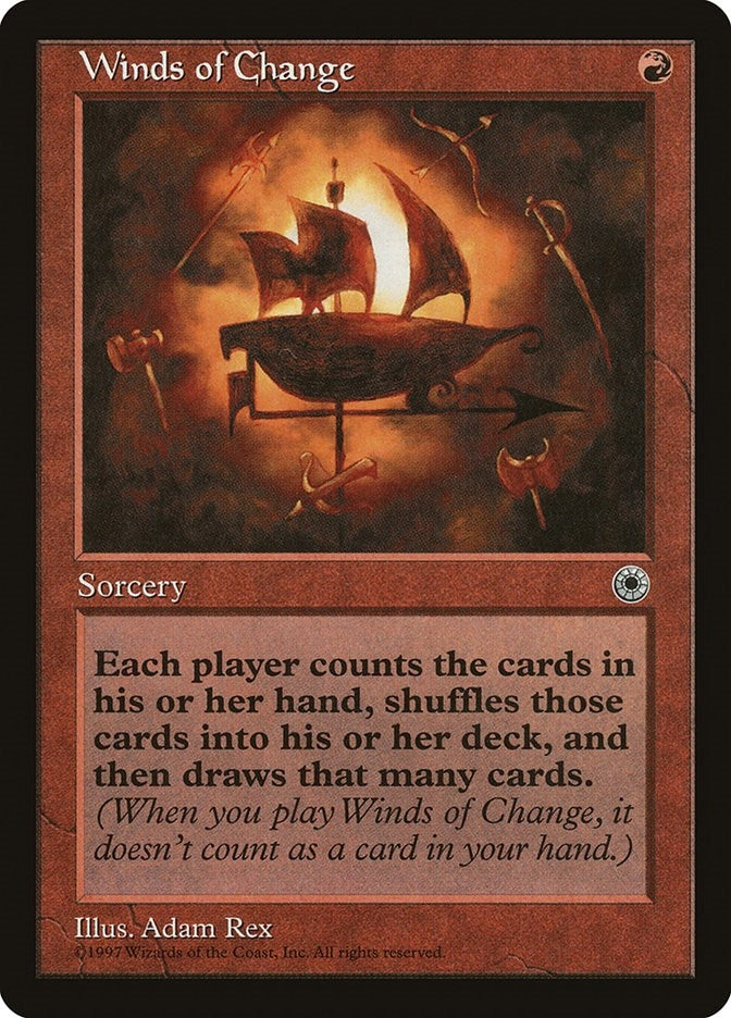 Image for Winds of Change - Magic: The Gathering