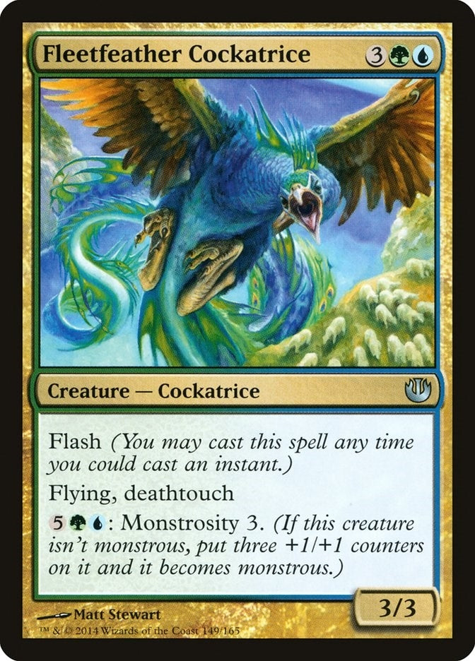 Fleetfeather Cockatrice (149) (Journey Into Nyx)