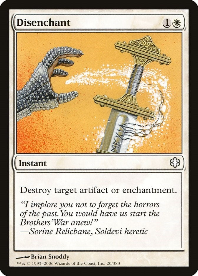 Disenchant (20) (Coldsnap Theme Deck Reprints)