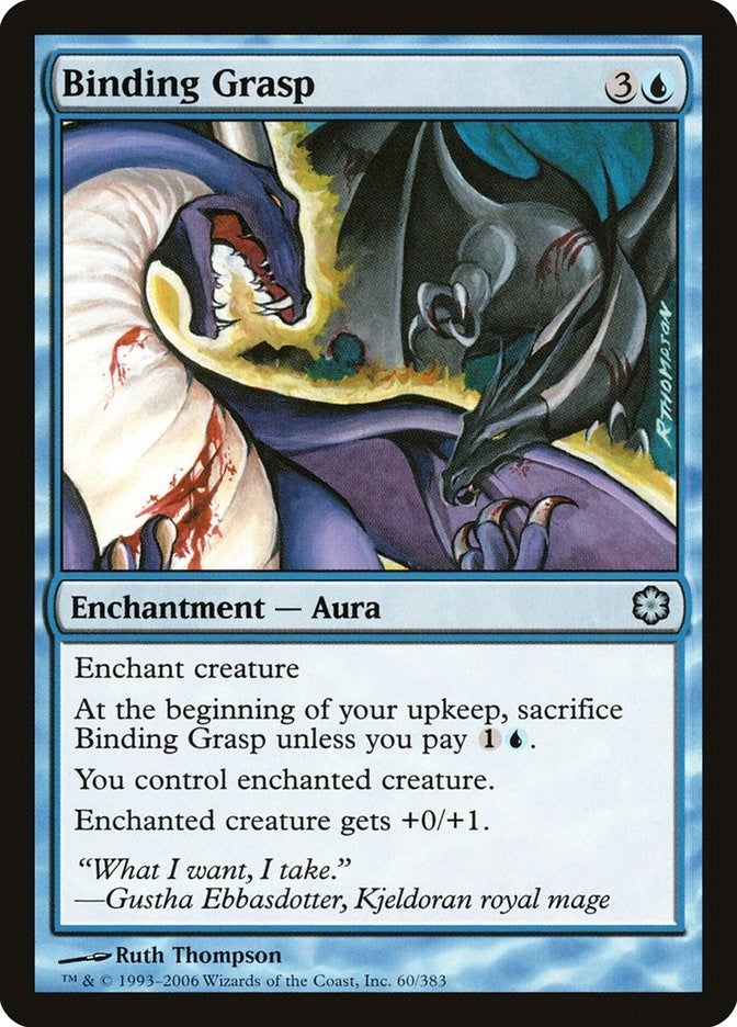 Binding Grasp (60) (Coldsnap Theme Deck Reprints)