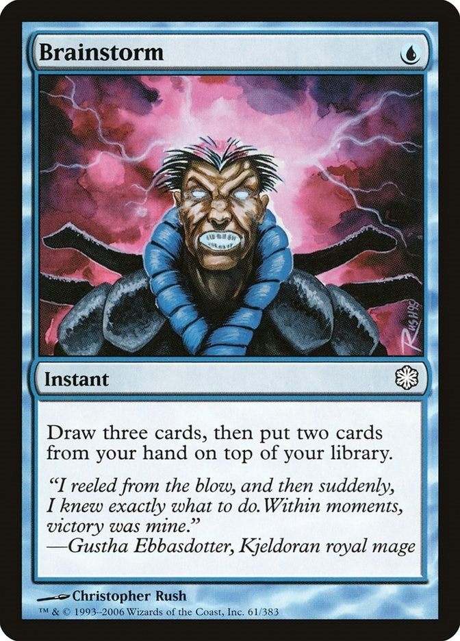 Brainstorm (61) (Coldsnap Theme Deck Reprints)