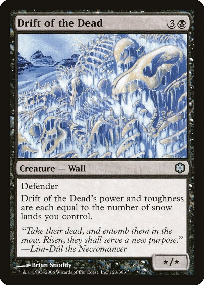 Drift of the Dead (123) (Coldsnap Theme Deck Reprints)