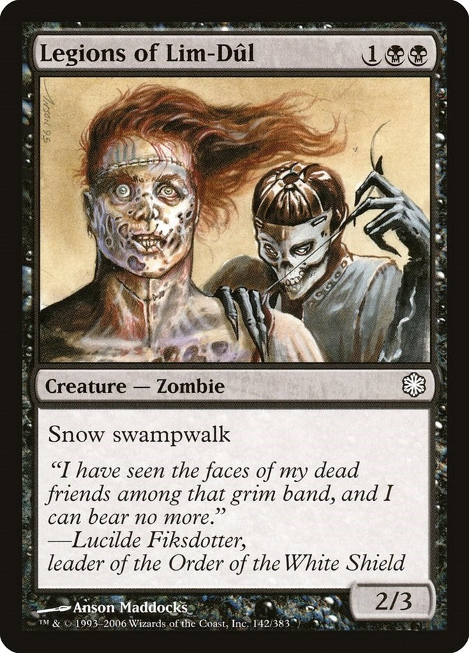 Legions of Lim-Dul (142) (Coldsnap Theme Deck Reprints)