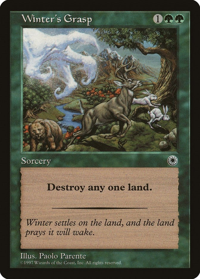 Image for Winter's Grasp - Magic: The Gathering