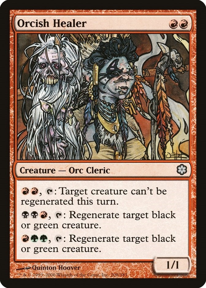 Orcish Healer (208) (Coldsnap Theme Deck Reprints)