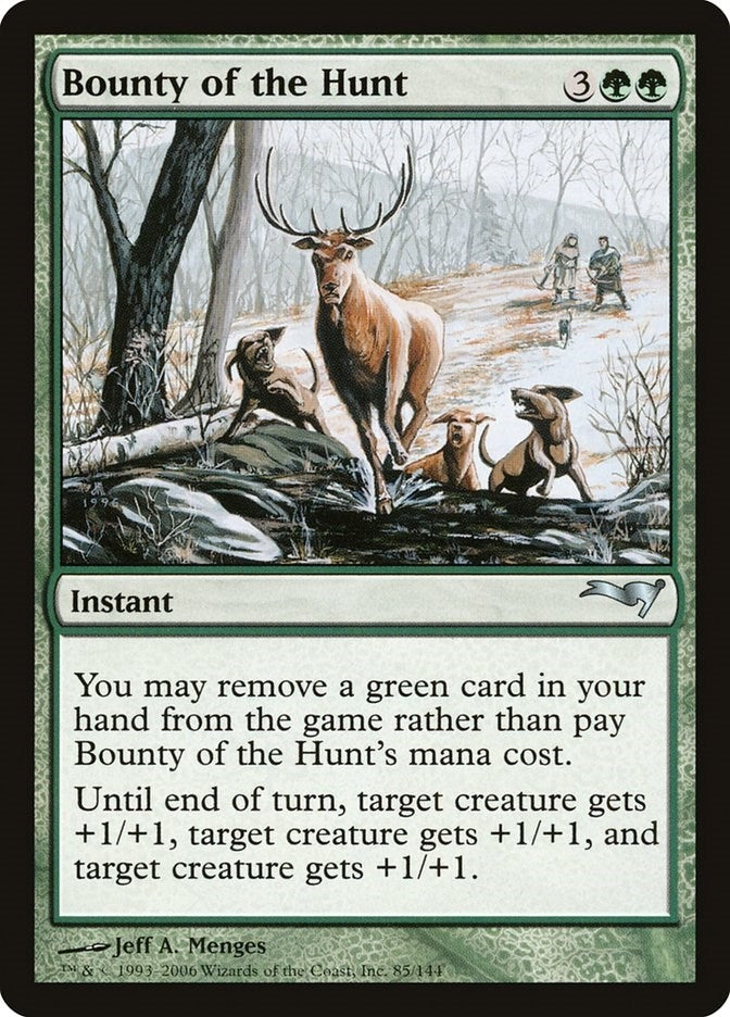 Bounty of the Hunt (85) (Coldsnap Theme Deck Reprints)