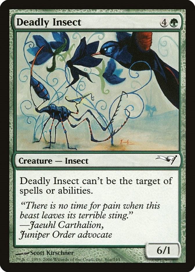 Deadly Insect (65) (Coldsnap Theme Deck Reprints)