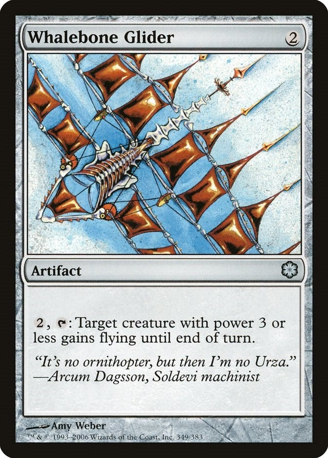 Whalebone Glider (349) (Coldsnap Theme Deck Reprints)
