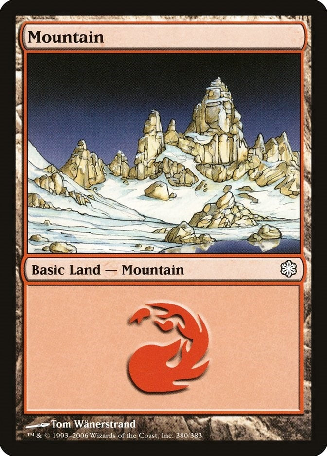 Mountain (380) (380) (Coldsnap Theme Deck Reprints)
