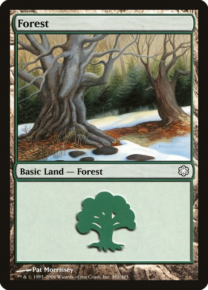 Forest (381) (381) (Coldsnap Theme Deck Reprints)