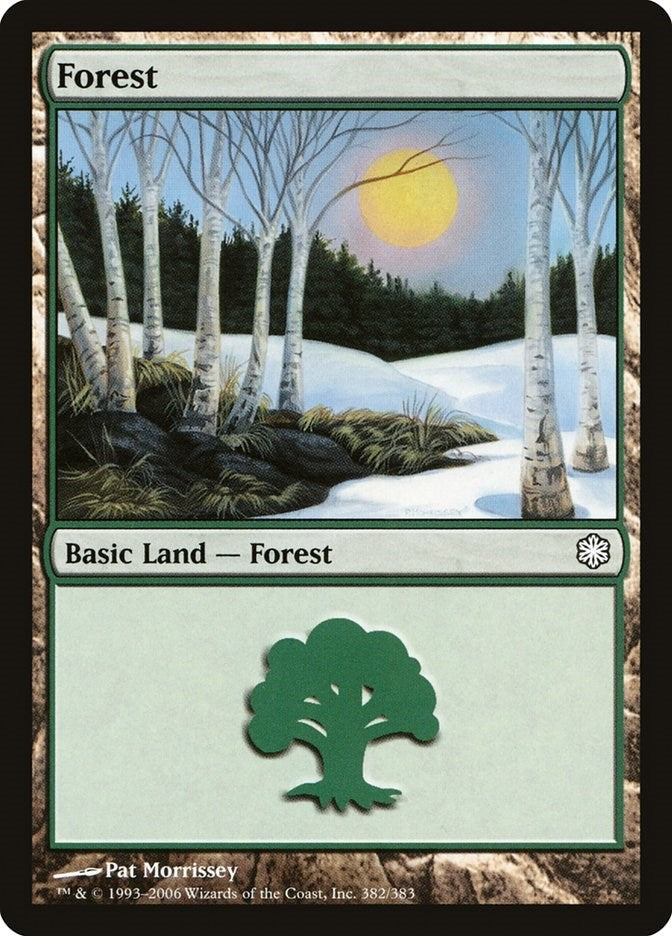 Forest (382) (382) (Coldsnap Theme Deck Reprints)