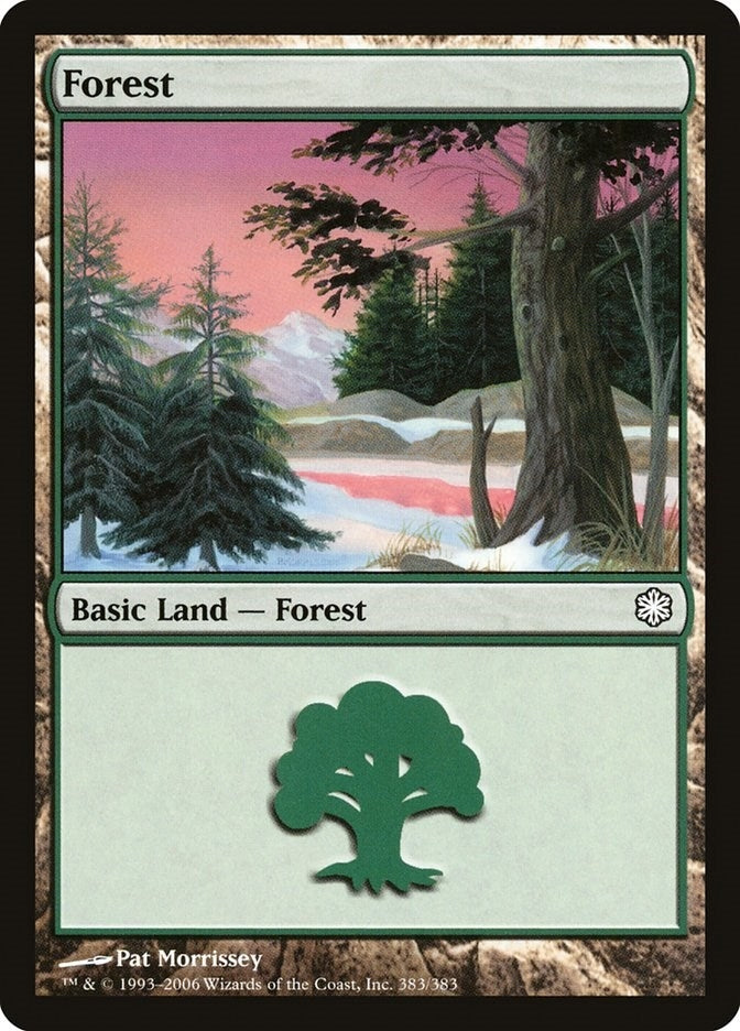 Forest (383) (383) (Coldsnap Theme Deck Reprints)