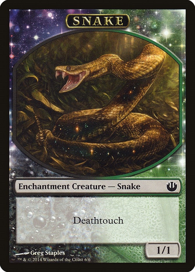 Snake Token (6) (Journey Into Nyx)
