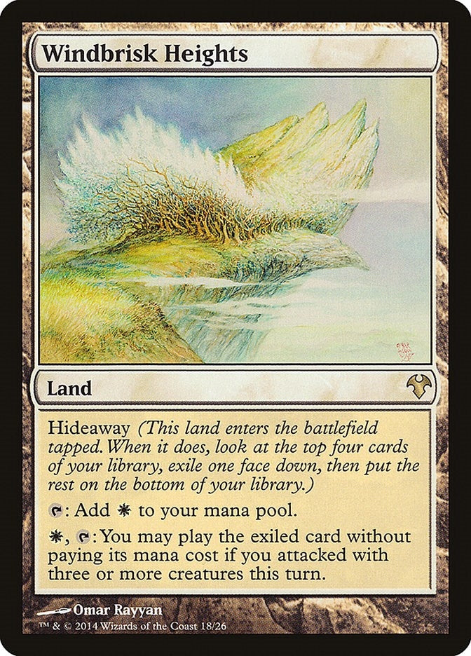 Image for Windbrisk Heights (18) - Magic: The Gathering