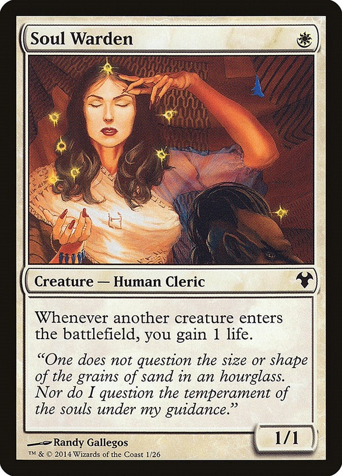Soul Warden (1) (Magic Modern Event Deck)